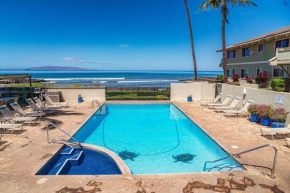 Shores of Maui 215 - Dramatic Ocean Views, Steps to the Beach, Renovated, AC!